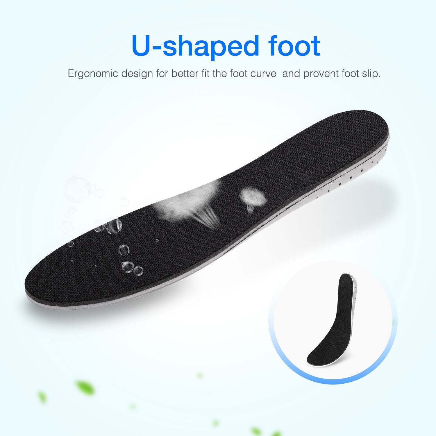 Men Women Invisible Height Increase Insoles Heel Lift Taller Shoe-Everyone's Marketplace