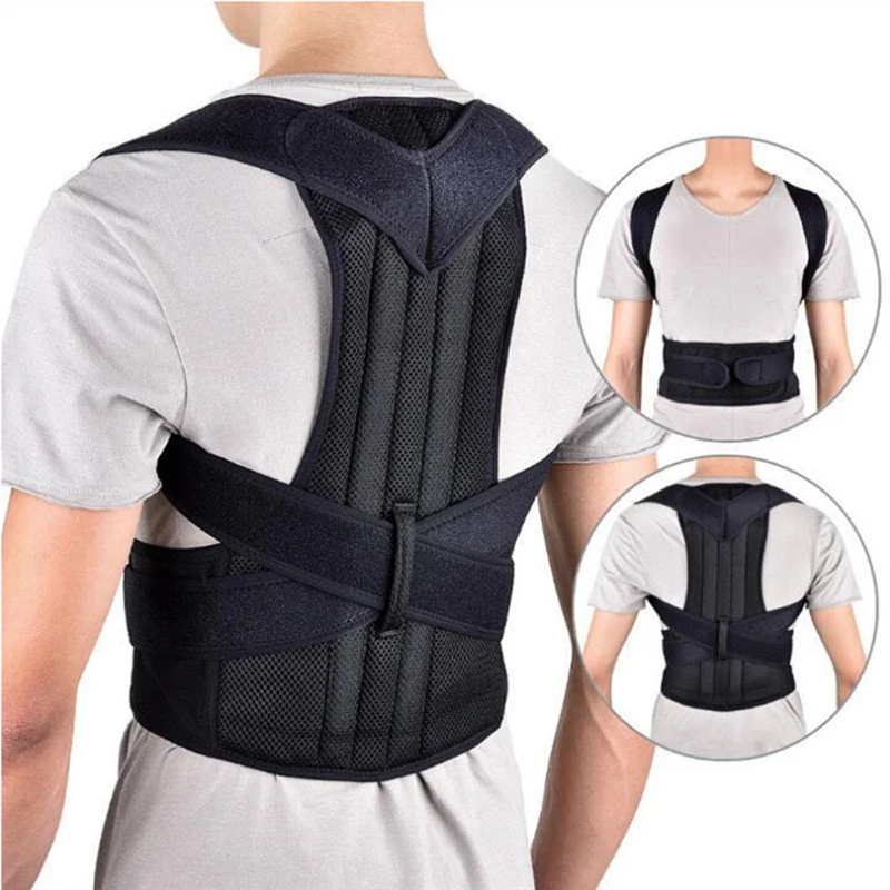 Adjustable Posture Corrector Low Back Support Shoulder Brace Belt For-Everyone's Marketplace