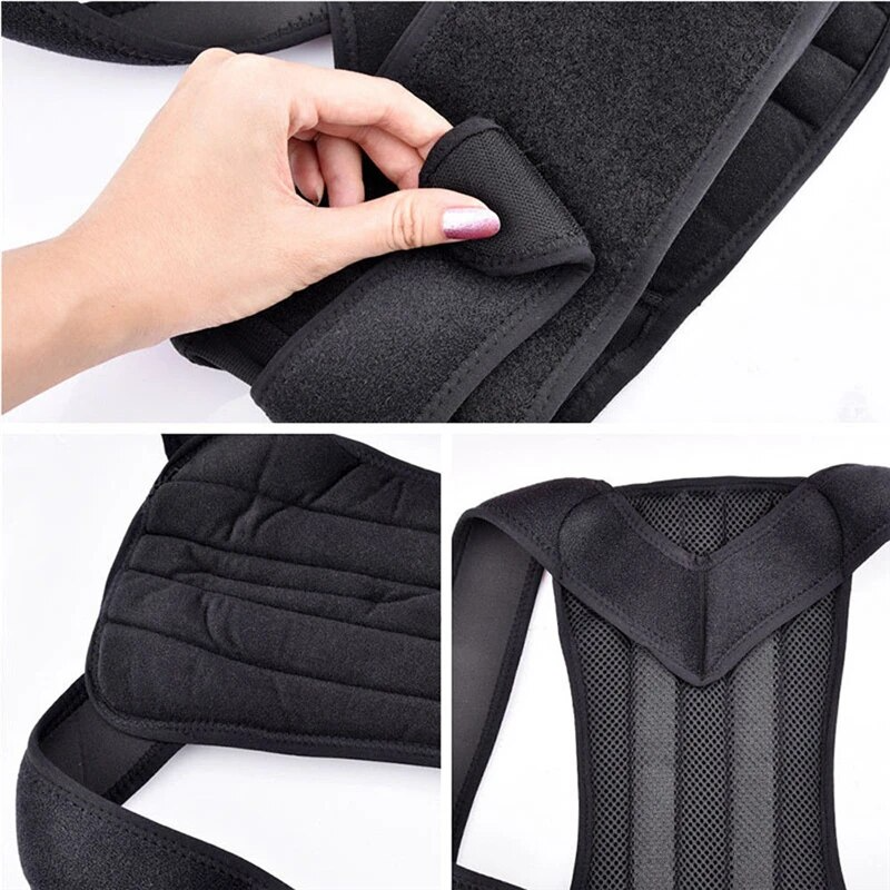 Adjustable Posture Corrector Low Back Support Shoulder Brace Belt For-Everyone's Marketplace