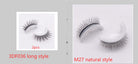 Reusable 3D Mink Lashes Natural False Eyelashes Self Adhesive Fake-Everyone's Marketplace