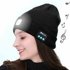 Wireless Bluetooth LED Hat with Music Speakers Light Winter Gift-Everyone's Marketplace