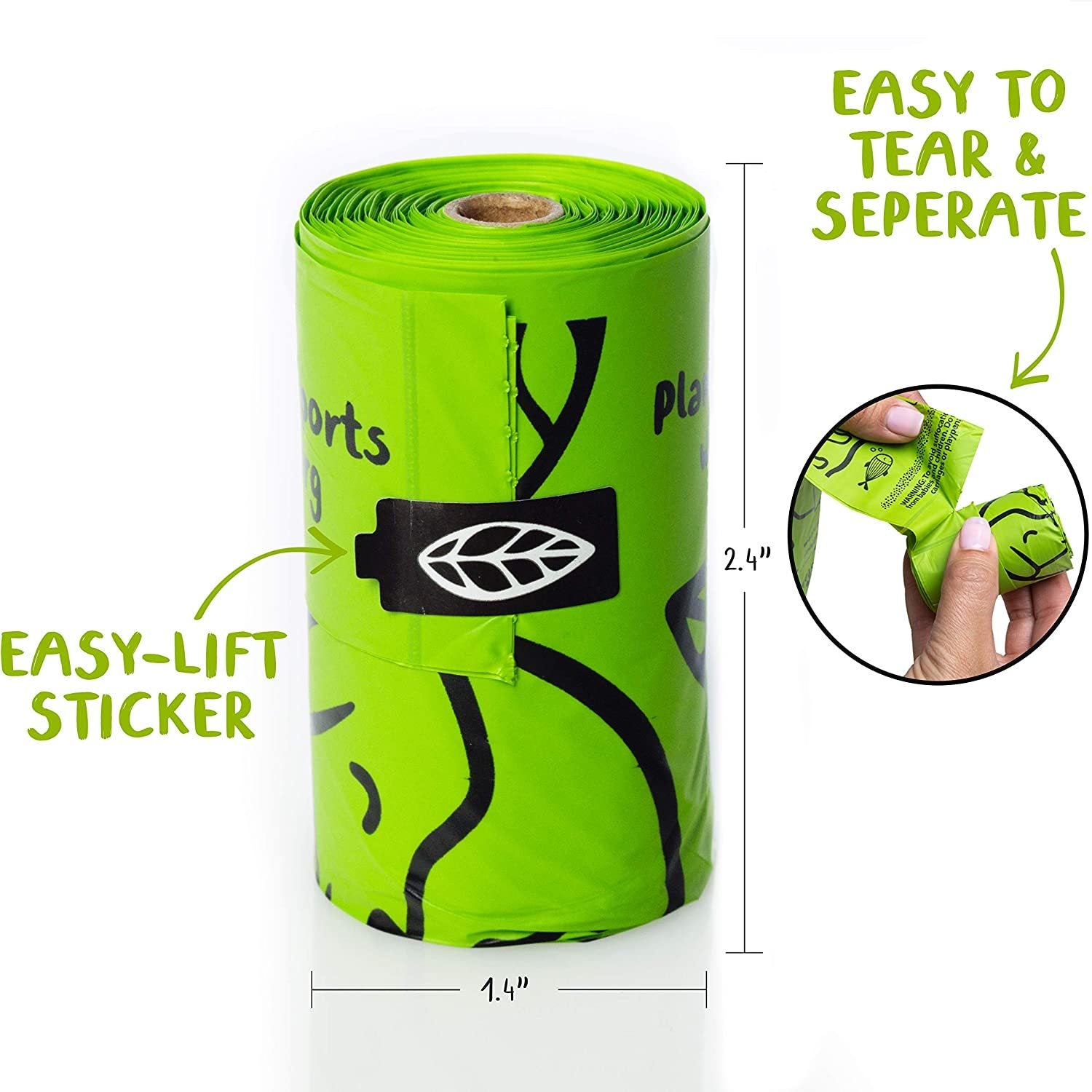 Dog Waste Bags - Compostable, 120 count-Everyone's Marketplace