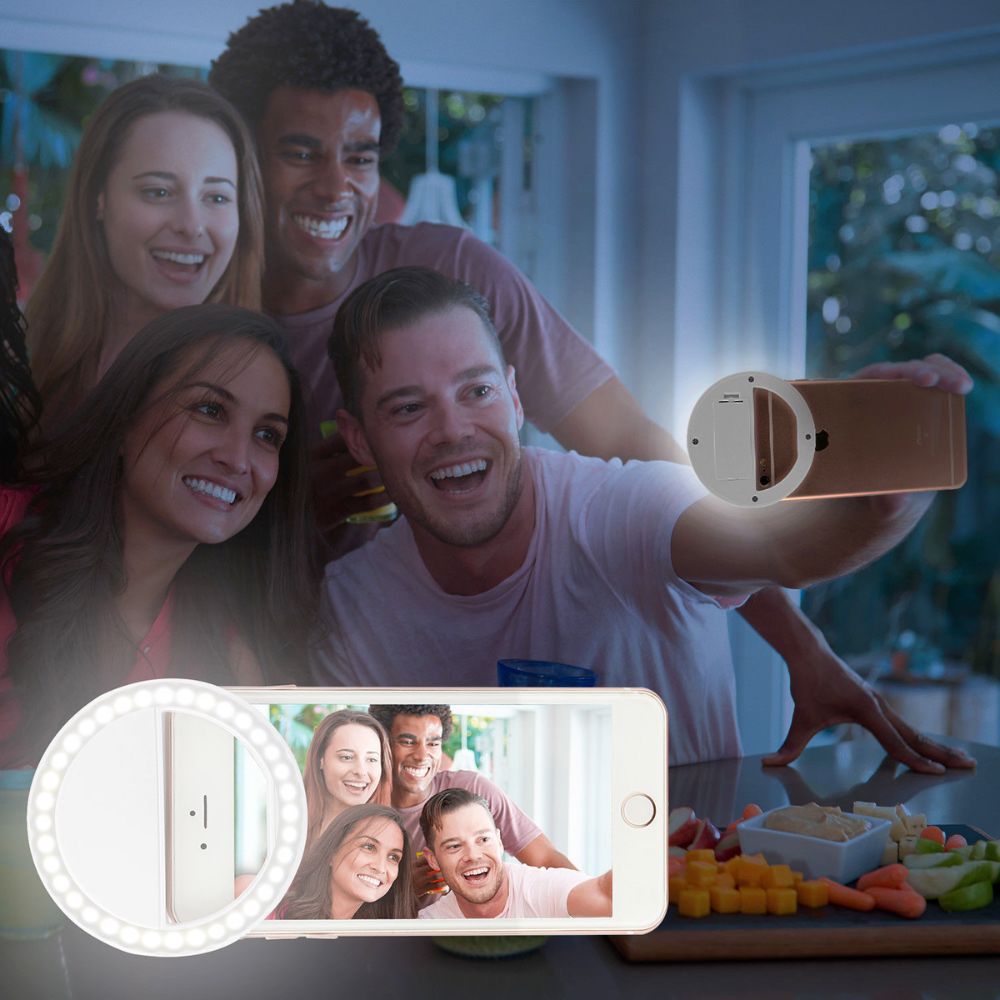 Portable Selfie Ring Clip On for Mobile Phone-Everyone's Marketplace