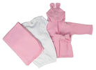 Bambini Newborn Baby Girls 3 Pc Layette Set (Gown, Robe, Fleece-Everyone's Marketplace