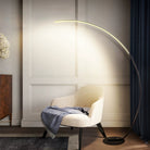 RGBW Modern Curve Floor Lamp | New Version-Everyone's Marketplace