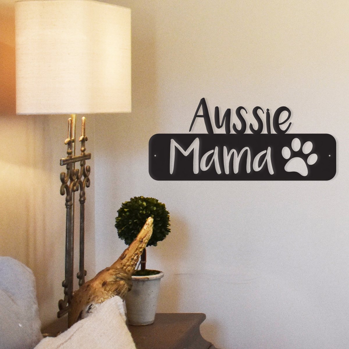 Dog Mama - Metal Wall Art/Decor-Everyone's Marketplace