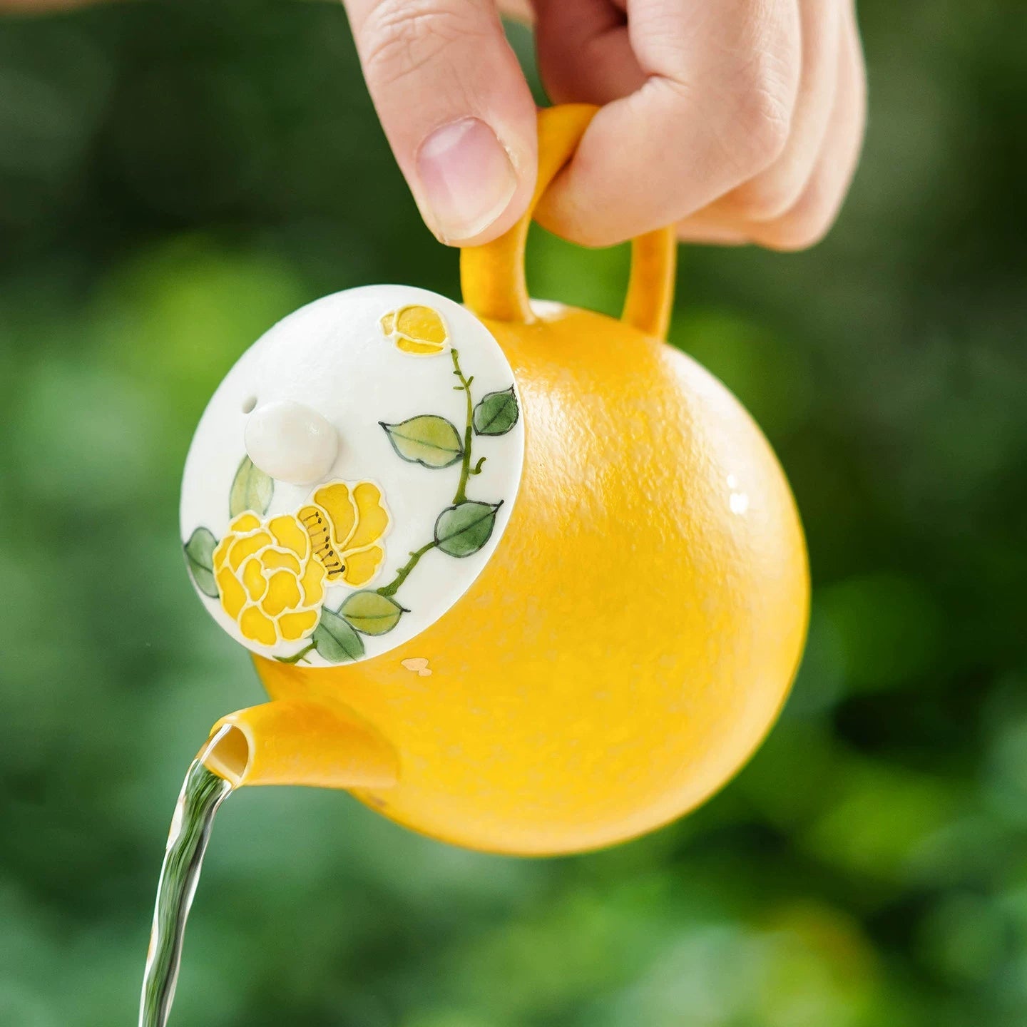 Imperial Blossom Hand-Painted Porcelain Teapot – Heritage Series-Everyone's Marketplace