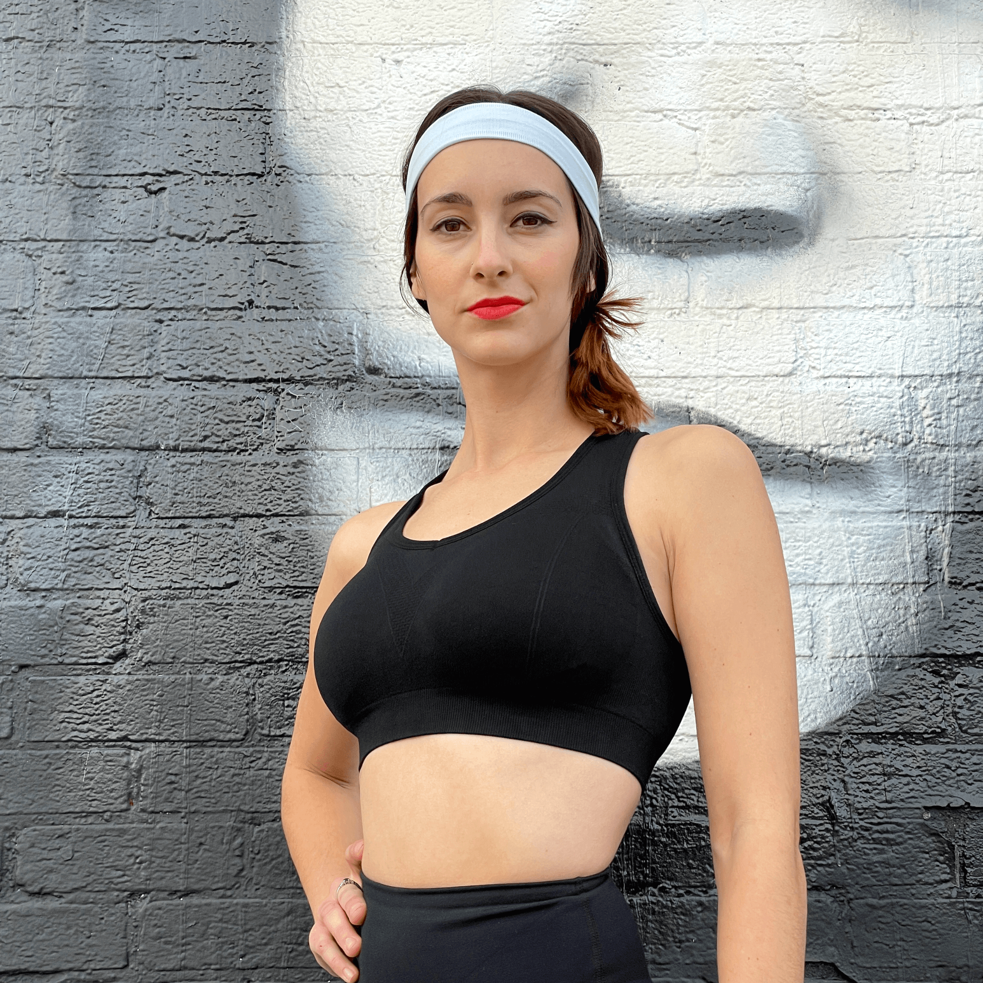 La Vittoria Racerback Athletic Sports Bra-Everyone's Marketplace