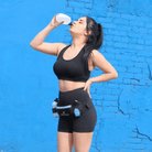 La Vittoria Racerback Athletic Sports Bra-Everyone's Marketplace