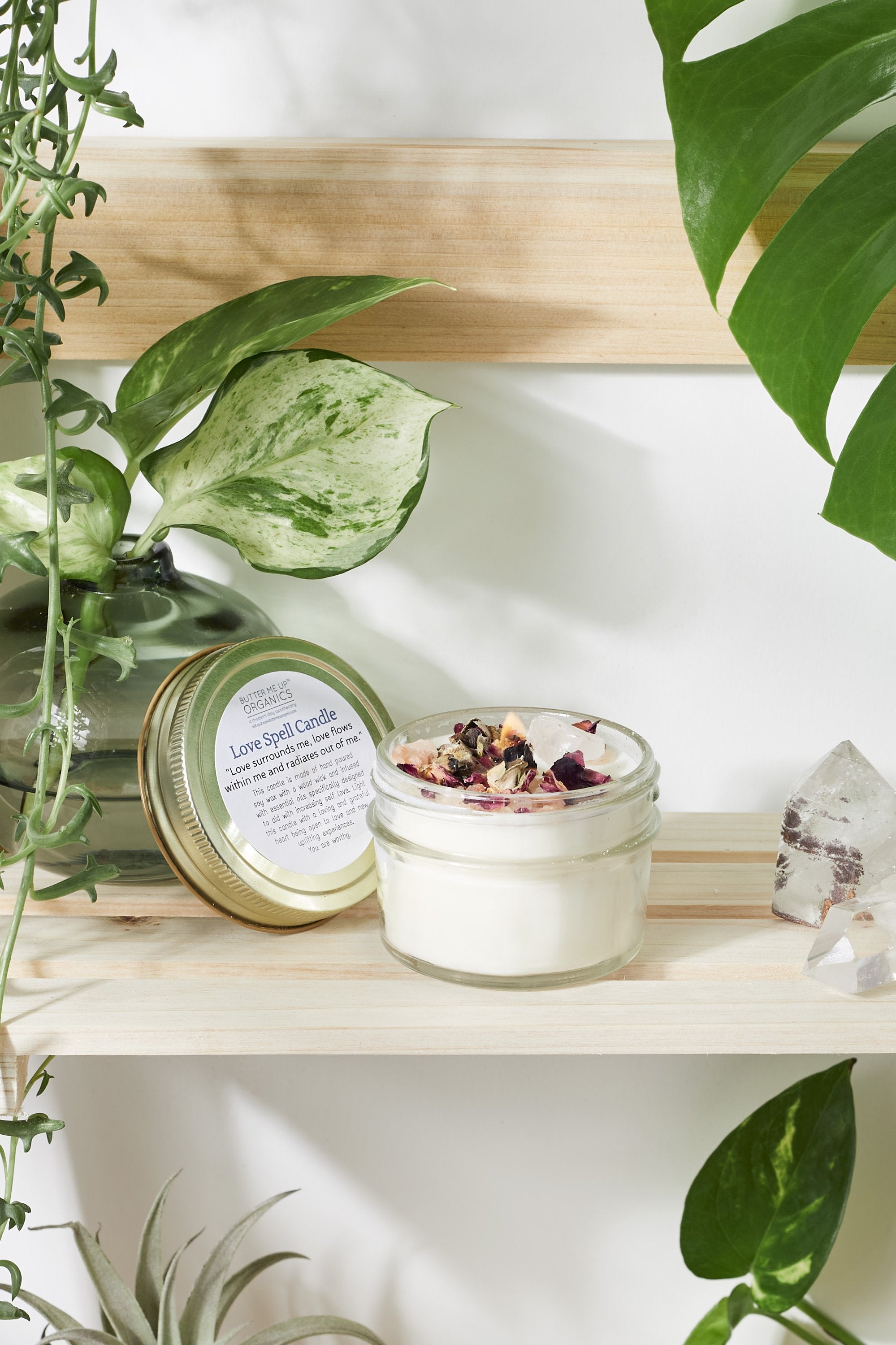Love Spell / Intention Candle/ Ritual Candle / Love and Light / Rose-Everyone's Marketplace