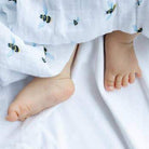 ORGANIC SWADDLE SET - BUSY BEES (Bee + Hive)-Everyone's Marketplace