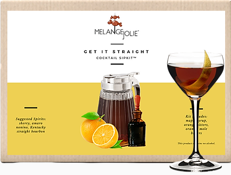 Mélange Jolie Get It Straight Cocktail SipKit™-Everyone's Marketplace