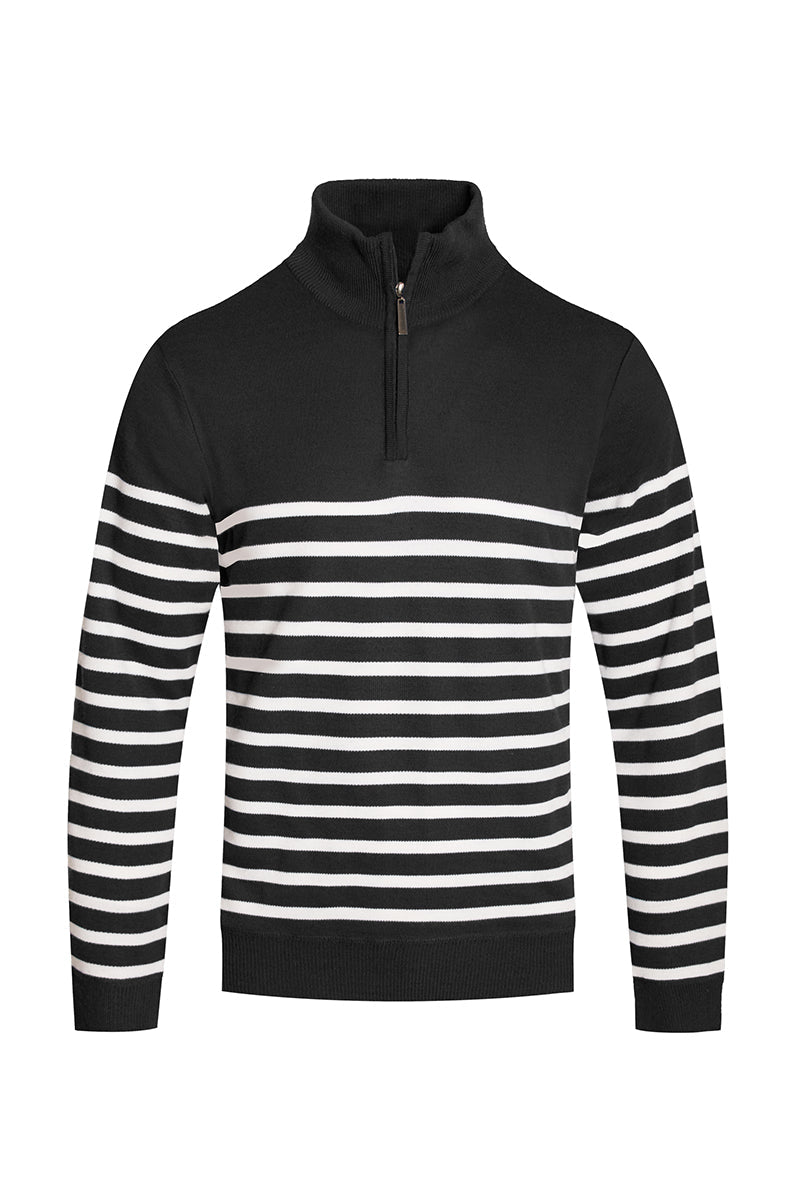 Quarter Zip Up Sweater NR2007-Everyone's Marketplace