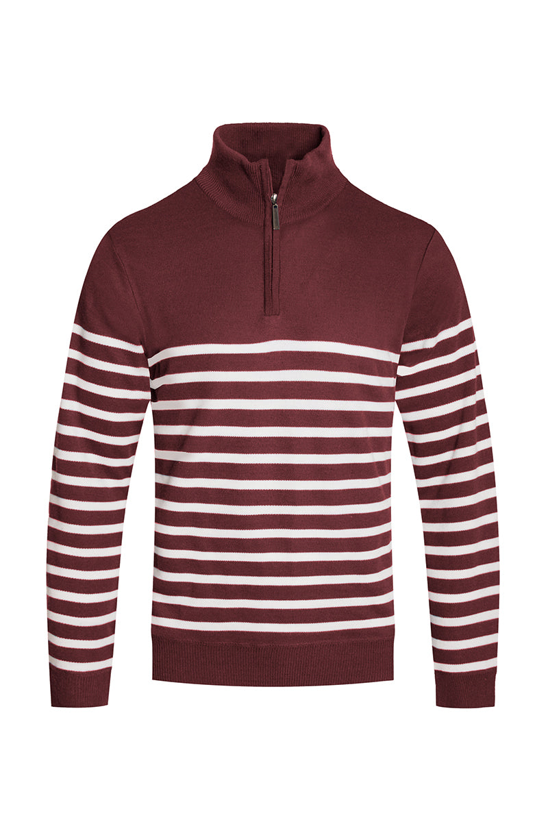Quarter Zip Up Sweater NR2007-Everyone's Marketplace