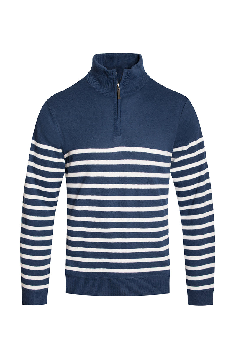 Quarter Zip Up Sweater NR2007-Everyone's Marketplace
