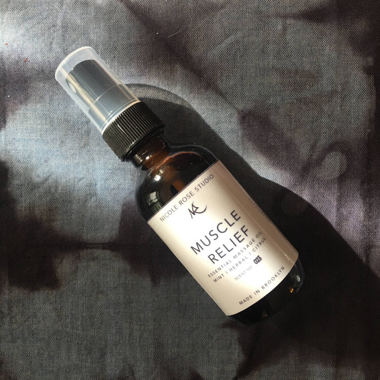 Muscle Relief Essential Body + Massage Oil-Everyone's Marketplace