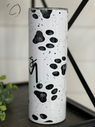 Paw Print Dog Mom 20oz Skinny Tumbler-Everyone's Marketplace