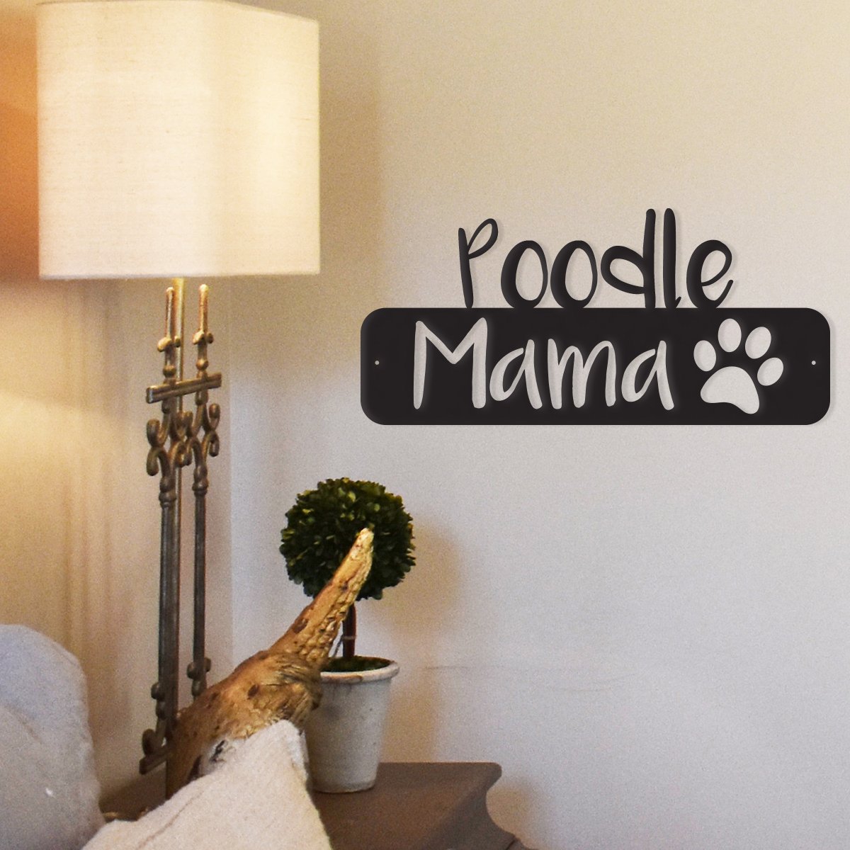 Dog Mama - Metal Wall Art/Decor-Everyone's Marketplace