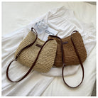 Casual Summer Shoulder Straw Bag-Everyone's Marketplace