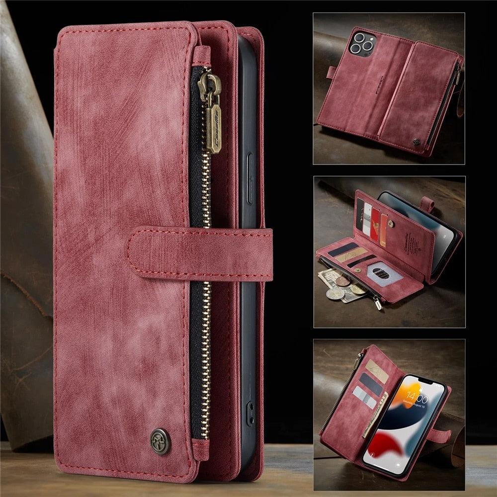 Premium Wallet Case for iPhone X to iPhone 14-Everyone's Marketplace
