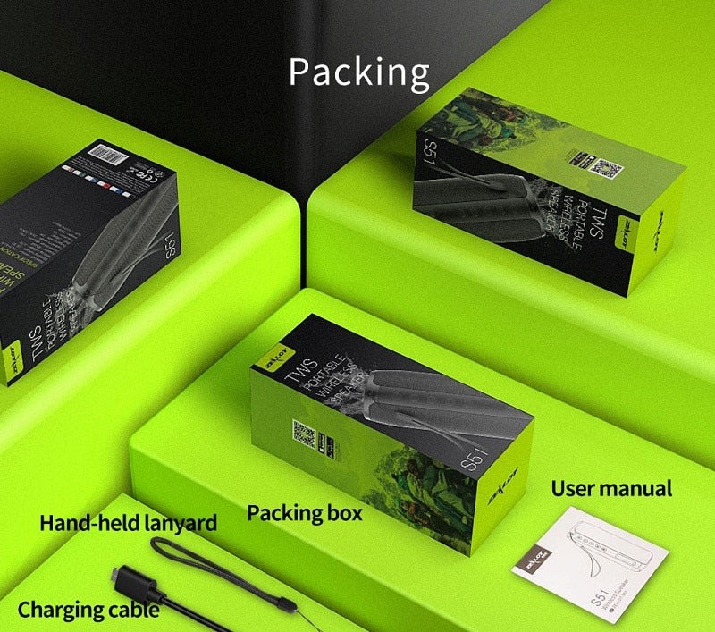 Bluetooth Portable Subwoofer Waterproof Sound Box Speaker-Everyone's Marketplace