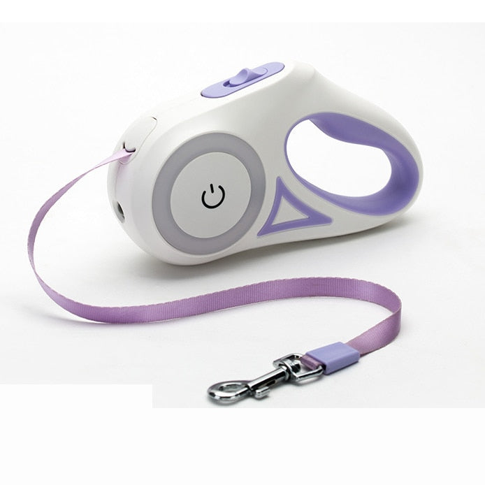 Automatic Retractable Lighting Dog Leash-Everyone's Marketplace