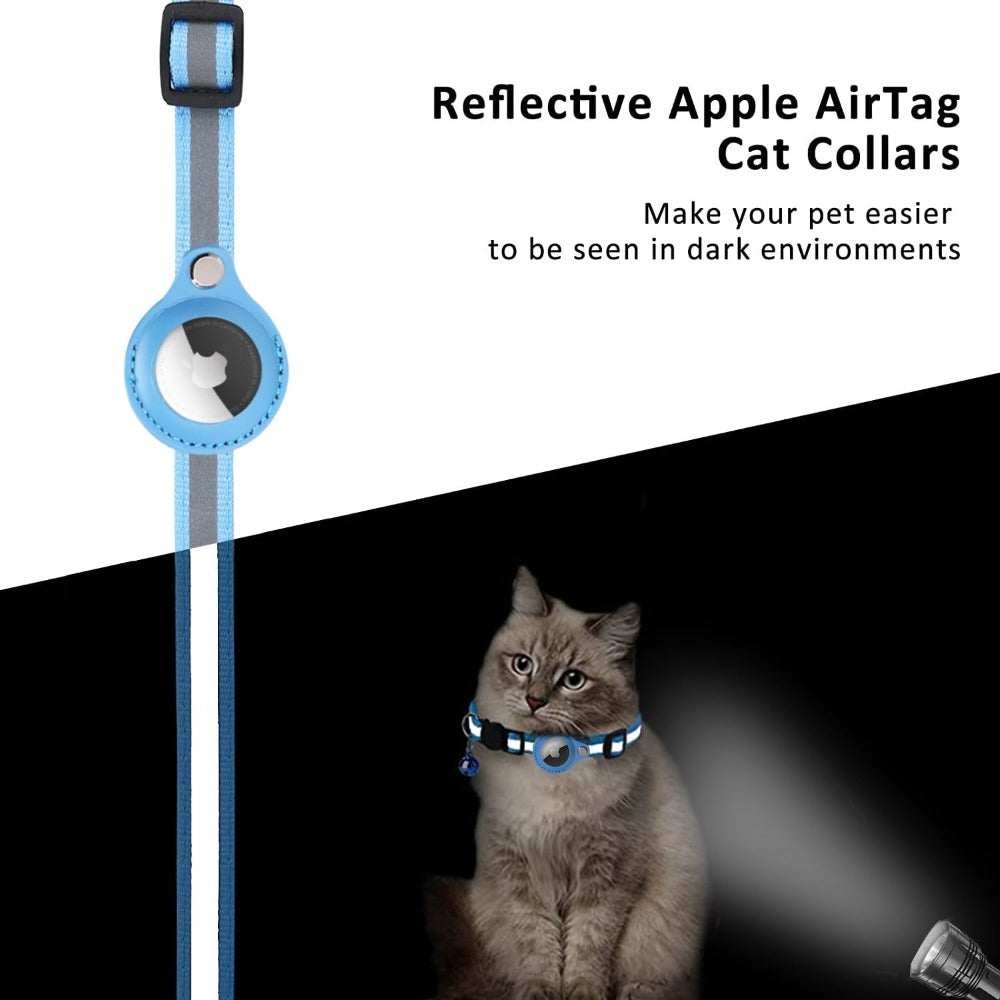 Reflective Airtag Case Collar for Cats and Dogs-Everyone's Marketplace