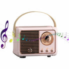 Bluetooth Compact Retro Speakers with Radio-Everyone's Marketplace