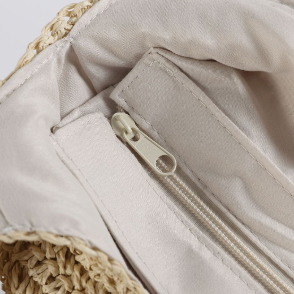 Summer Shoulder Straw Tote-Everyone's Marketplace