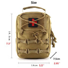 Little Bags Waterproof Outdoor Molle Waist Bag Hiking Travelling Sling-Everyone's Marketplace