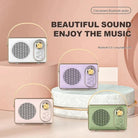 Retro Mini Wireless Bluetooth Speaker with Knob Adjustment-Everyone's Marketplace