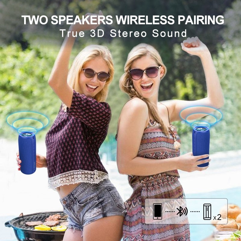 Bluetooth Portable Subwoofer Waterproof Sound Box Speaker-Everyone's Marketplace