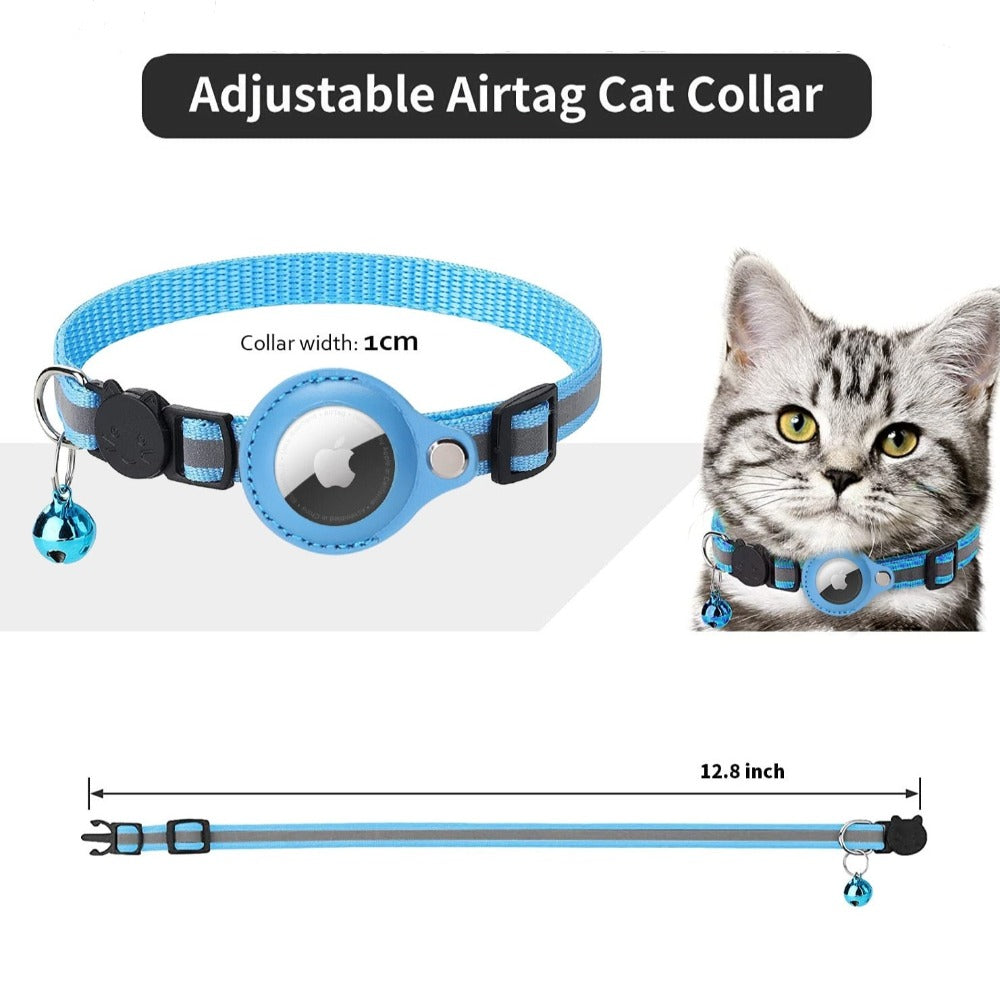 Reflective Airtag Case Collar for Cats and Dogs-Everyone's Marketplace