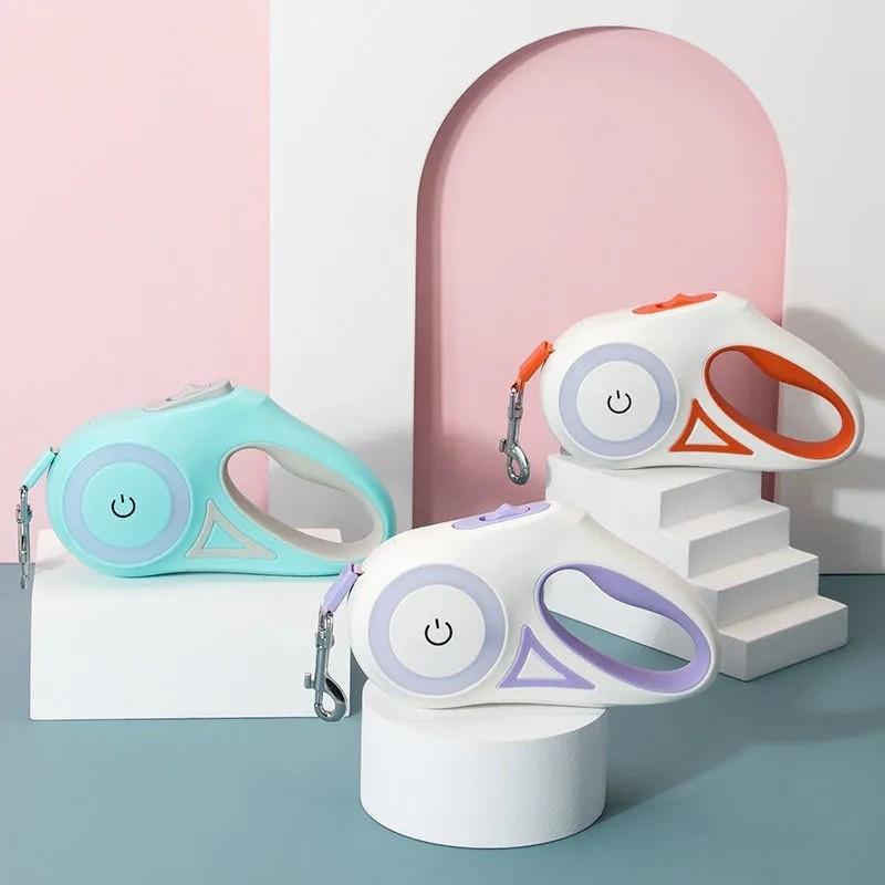 Automatic Retractable Lighting Dog Leash-Everyone's Marketplace