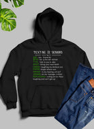 Texting For Seniors Hoodie-Everyone's Marketplace