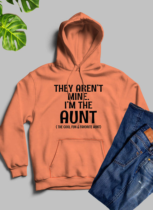 They Aren't Mine I'm The Aunt Hoodie-Everyone's Marketplace