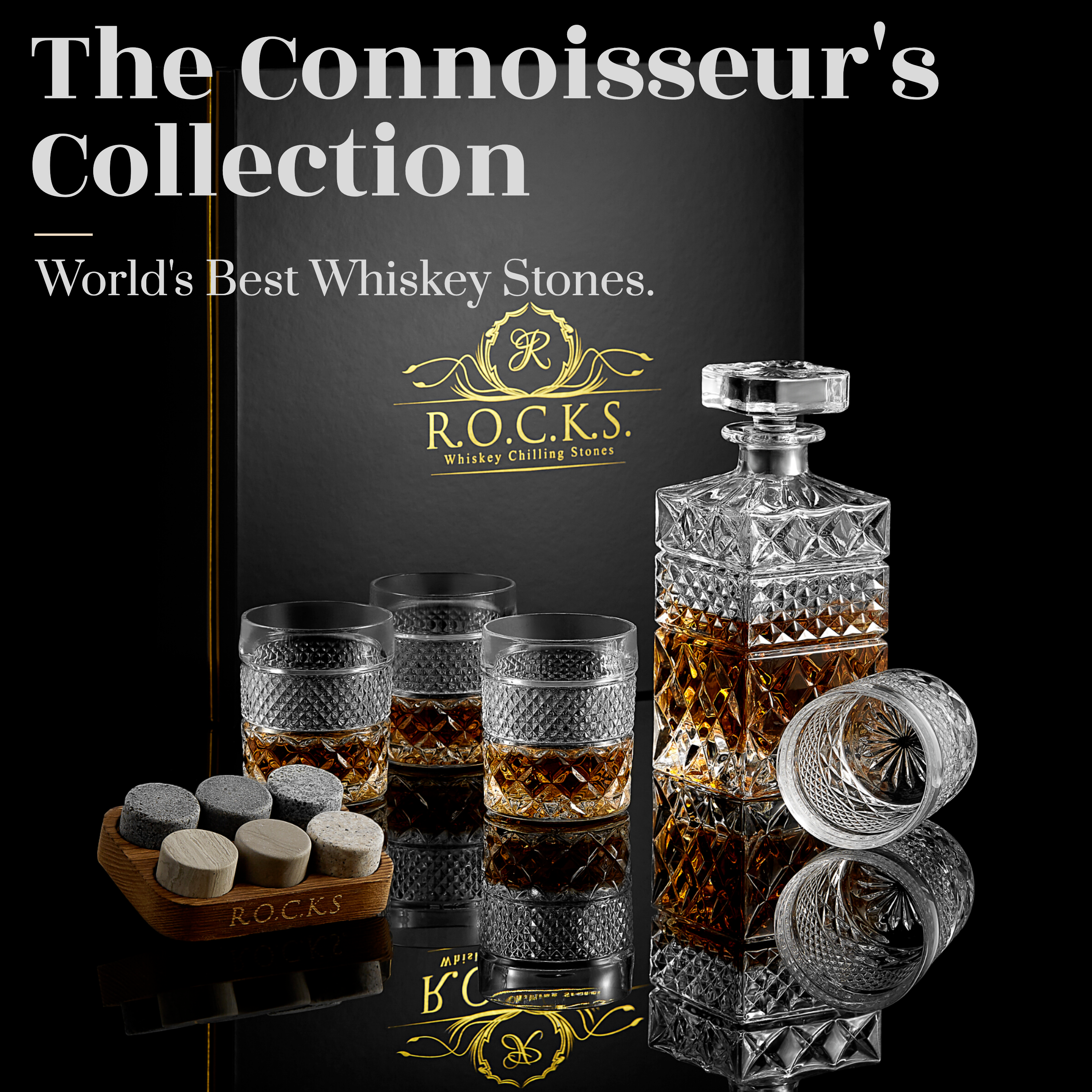 The Whiskey Decanter Gift Set-Everyone's Marketplace