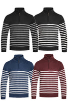 Quarter Zip Up Sweater NR2007-Everyone's Marketplace