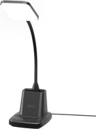 LED Desk Lamp With Wireless Charger Black For Home Office-Everyone's Marketplace