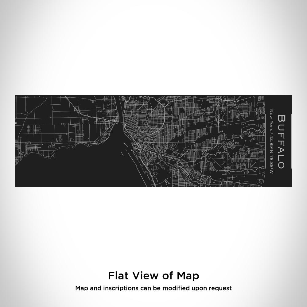 Buffalo - New York Map Insulated Cup in Matte Black-Everyone's Marketplace