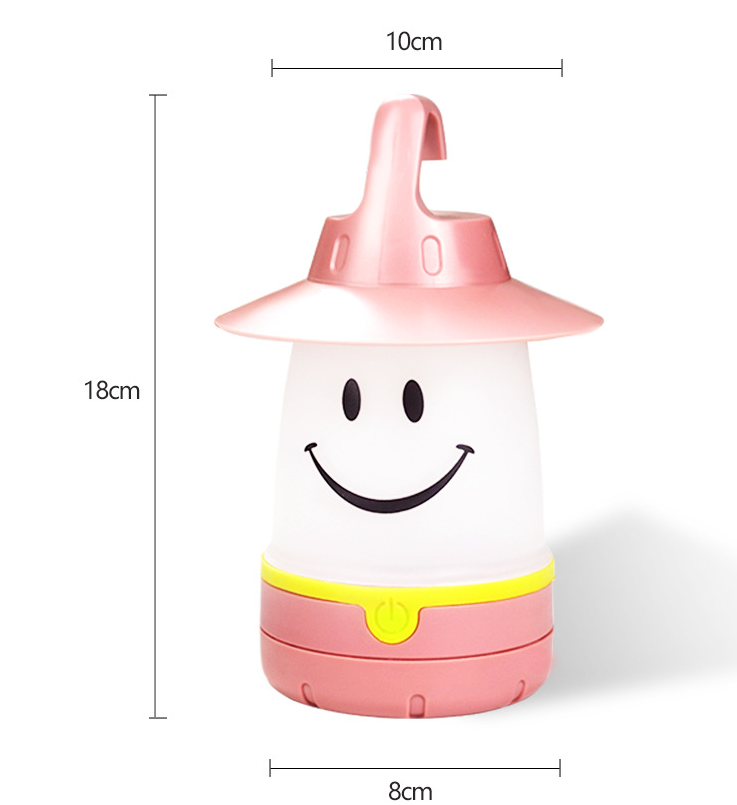 Led Smile Wall Lights Lamp For Children's Camping Tent-Everyone's Marketplace