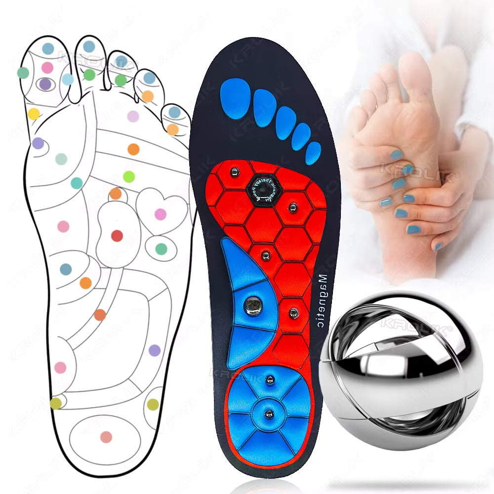 Medical Magnetic Insole Therapy Sports Insoles Orthopedic Insoles-Everyone's Marketplace