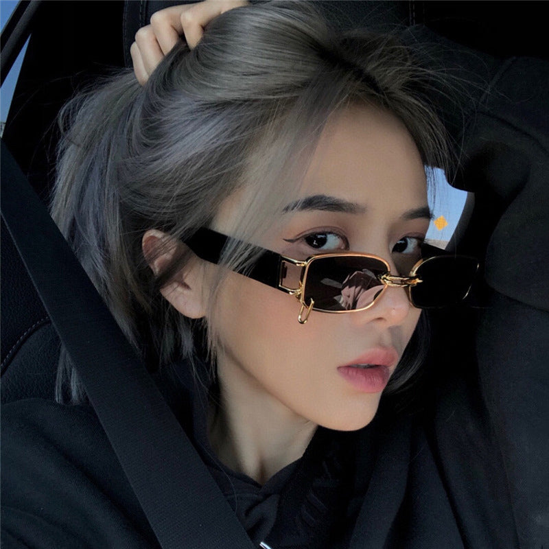 Female Sunglasses Korean Style Trendy Square Glasses-Everyone's Marketplace