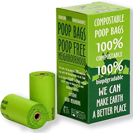 Dog Waste Bags - Compostable, 120 count-Everyone's Marketplace