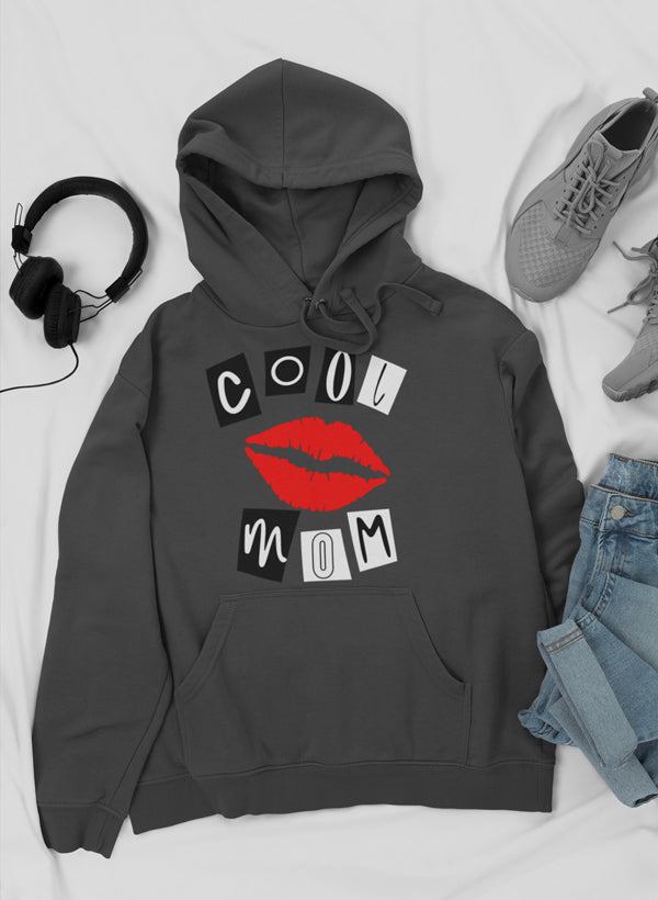Cool Mom Lips Hoodie-Everyone's Marketplace
