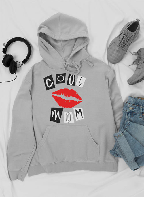 Cool Mom Lips Hoodie-Everyone's Marketplace