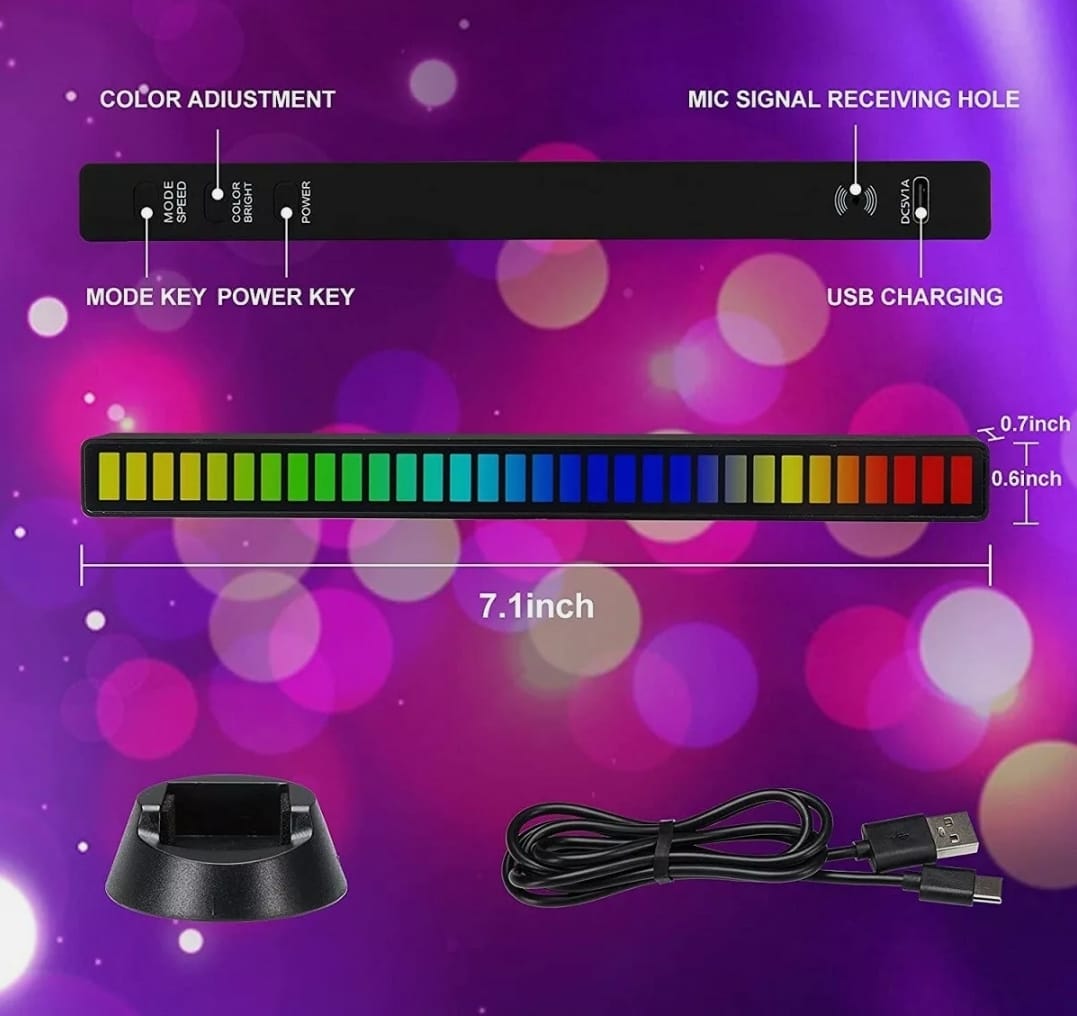 Dragon Sound Reactive Music Light Bar 2 pcs pack-Everyone's Marketplace