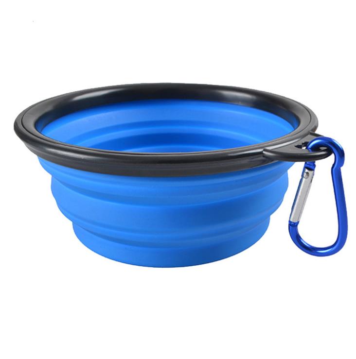 COLLAPSIBLE SILICONE TRAVEL PET BOWL-Everyone's Marketplace