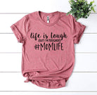 #Momlife T-shirt-Everyone's Marketplace
