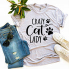 Crazy Cat Lady T-shirt-Everyone's Marketplace